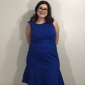 New York & Company Blue Dress